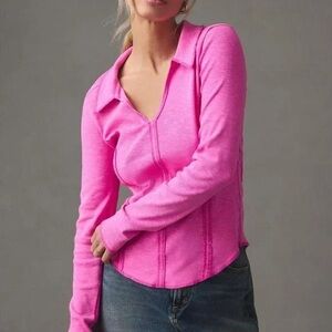 Pilcro Anthropologie Long Sleeve Top